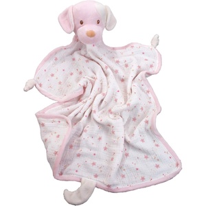 image:imageDouglas Baby Rosy Cream Puppy Dog Blanki Lovey Blanket