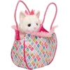 image:imageDouglas Diamond Kitty Sassy Sak with Cat Plush Stuffed Animal