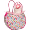 image:imageDouglas Diamond Kitty Sassy Sak with Cat Plush Stuffed Animal