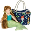 image:imageDouglas Glitter Mermaid Sassy Sak with Plush Stuffed Doll