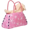 image:imageDouglas Plush Purse with Yellow Lab Stuffed Animal  Sea Star Sassy Sak  Pink 8 x 3 x 6  24 Months amp Up