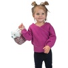 image:imageDouglas Sweet Leopard Sassy Sak with Bichon Dog Plush Stuffed Animal