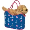 image:imageDouglas Anchor Heart Sassy Sak with Golden Retriever Dog Plush Stuffed Animal
