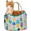 image:imageDouglas Pineapple Sassy Pet Sak with Llama Plush Stuffed Animal