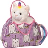 image:imageDouglas Purple Caticorn Sassy Sak with Plush Stuffed Animal