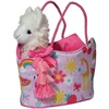 image:imageDouglas Purple Fantasy Sassy Sak with Watermelon Llama Plush Stuffed Animal