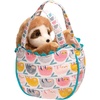 image:imageDouglas Sloth Sassy Sak with Plush Stuffed Animal