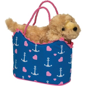 image:imageDouglas Anchor Heart Sassy Sak with Golden Retriever Dog Plush Stuffed Animal