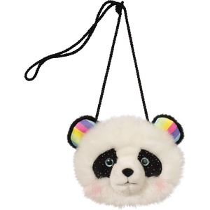 image:imageDouglas Panda Fur Fuzzle Plush Crossbody Purse