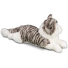 image:imageDouglas Smokey Gray Cat Plush Stuffed Animal  19Inch Soft amp Realistic Gray and White Tabby Plush Toy for Kids Toddlers amp Cat Lovers
