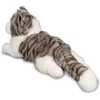image:imageDouglas Smokey Gray Cat Plush Stuffed Animal  19Inch Soft amp Realistic Gray and White Tabby Plush Toy for Kids Toddlers amp Cat Lovers