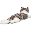 image:imageDouglas Smokey Gray Cat Plush Stuffed Animal  19Inch Soft amp Realistic Gray and White Tabby Plush Toy for Kids Toddlers amp Cat Lovers