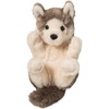 image:imageDouglas Lil Baby Wolf Plush Stuffed Animal  Soft Gray Wolf Cub Plush Toy Realistic HandSized Wildlife Stuffed Animal for Kids Small 6 Inch