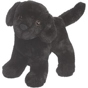 image:imageDouglas Abraham Black Lab Dog Plush Stuffed Animal