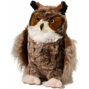 image:imageDouglas Einstein Great Horned Owl Plush Stuffed Animal