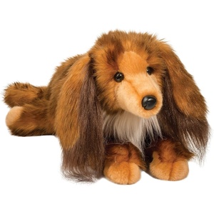 image:imageDouglas Kenzie Long Hair Dachshund Dog Plush Stuffed Animal