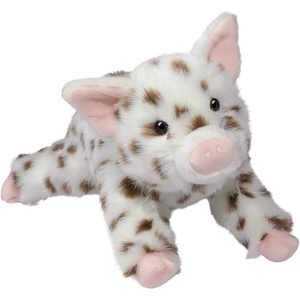 image:imageDouglas Levi Brown Spotted Pig Plush Stuffed Animal