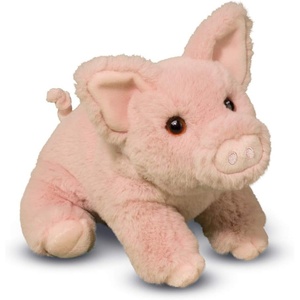 image:imageDouglas Pink Soft Pig Plush Stuffed Animal 11 Inch Realistic Piglet Toy  Cute Farm Animal Plush for Kids Gifts amp Collectors