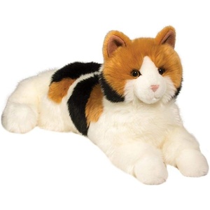 image:imageDouglas Puzzle Calico Cat Plush Stuffed Animal  19Inch Long