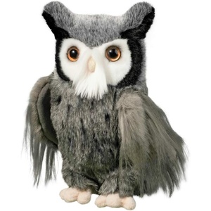 image:imageDouglas Samuel Gray Horned Owl Plush Stuffed Animal