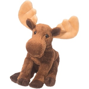image:imageDouglas Sigmund Moose Plush Stuffed Animal  Soft Realistic Forest Wildlife Toy Cuddly Gift for Kids amp Collectors 10inch Long